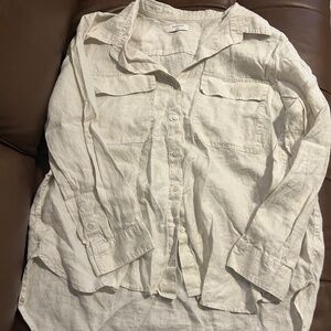 Aritzia - Babaton Linen Utility Shirt